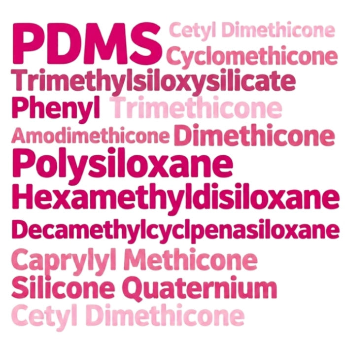 Listing de silicones