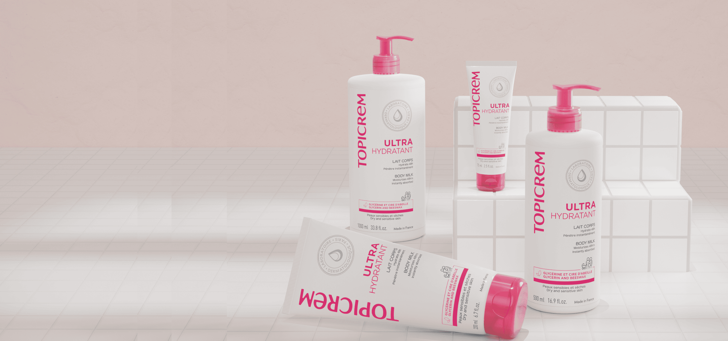 Notre lait iconique disponible en 5 formats