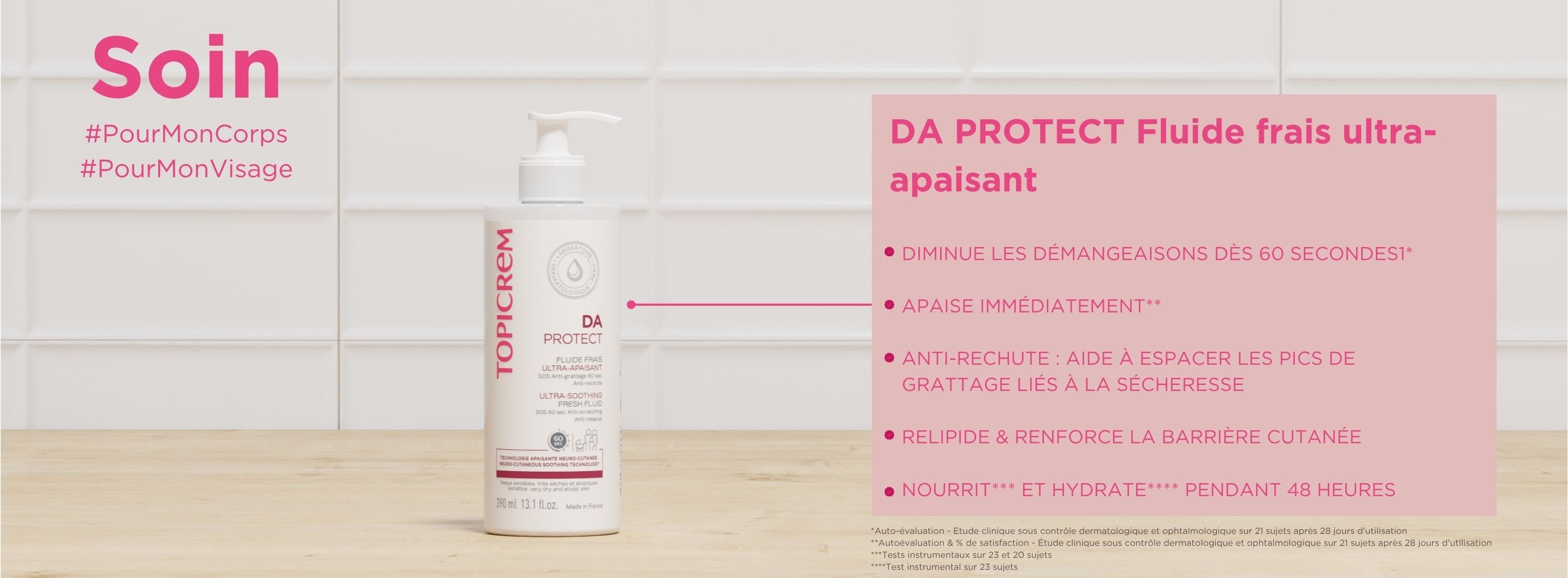 Fluide frais ultra-apaisant