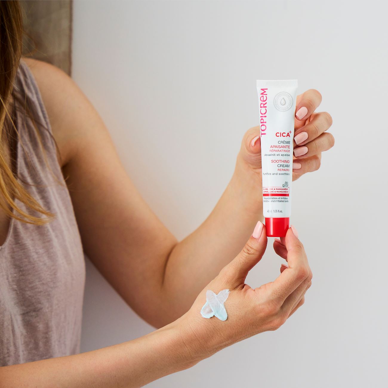 CICA+ SOOTHING REPAIR CREAM helps repair skin – Topicrem