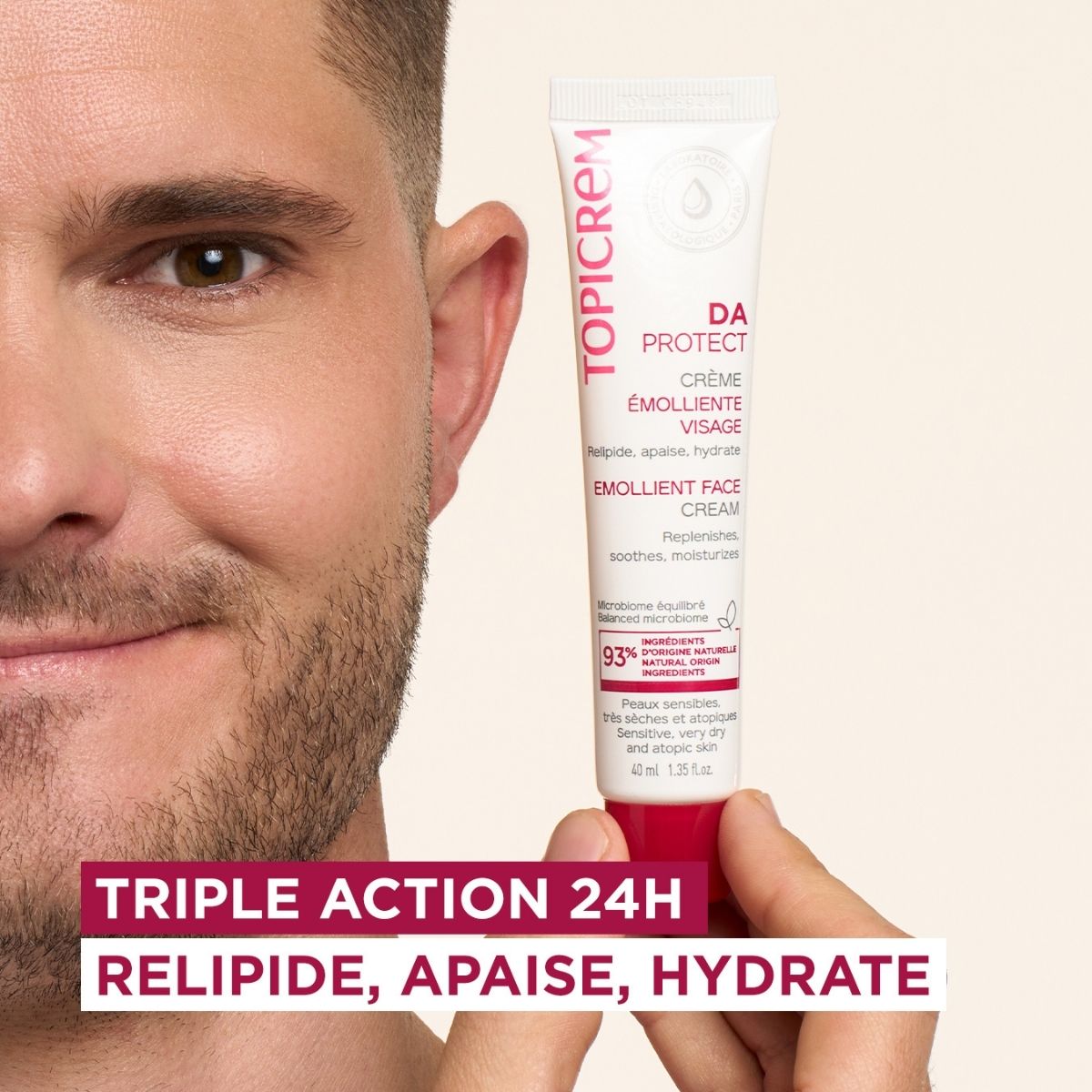 Crème émolliente visage - DA PROTECT