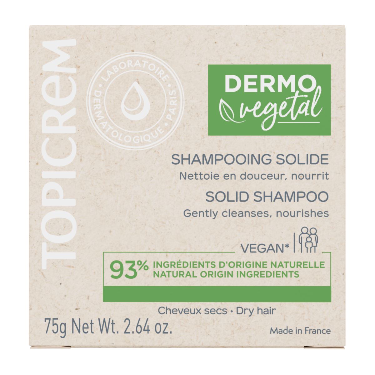 SOLID SHAMPOO - DERMOVEGETAL