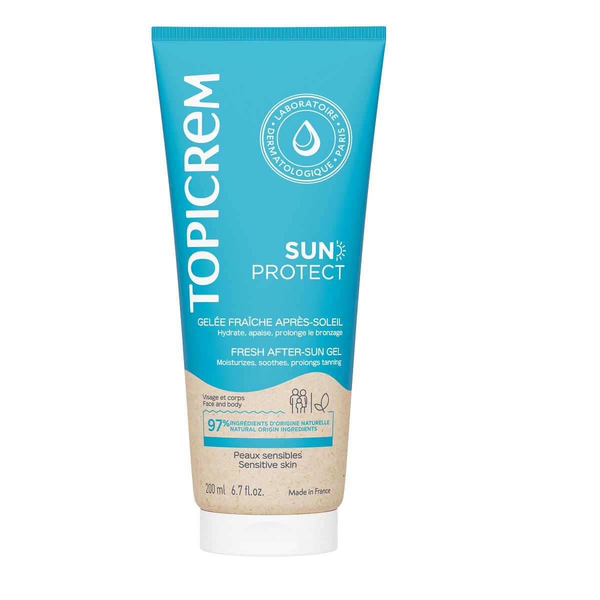 After-Sun Jelly, soothing and moisturizing | SUN PROTECT – Topicrem
