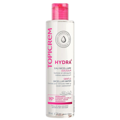 GENTLE MICELLAR WATER - HYDRA+ - 200 ML