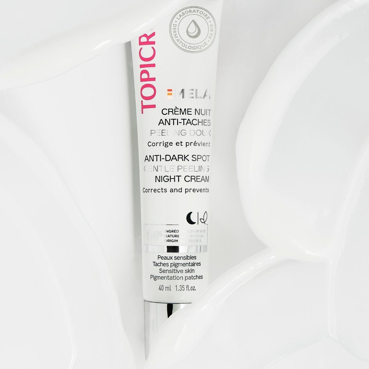Crème nuit anti-taches peeling doux - Crème nuit anti-taches peeling doux