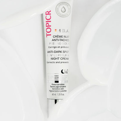 Crème nuit anti-taches peeling doux - MELA