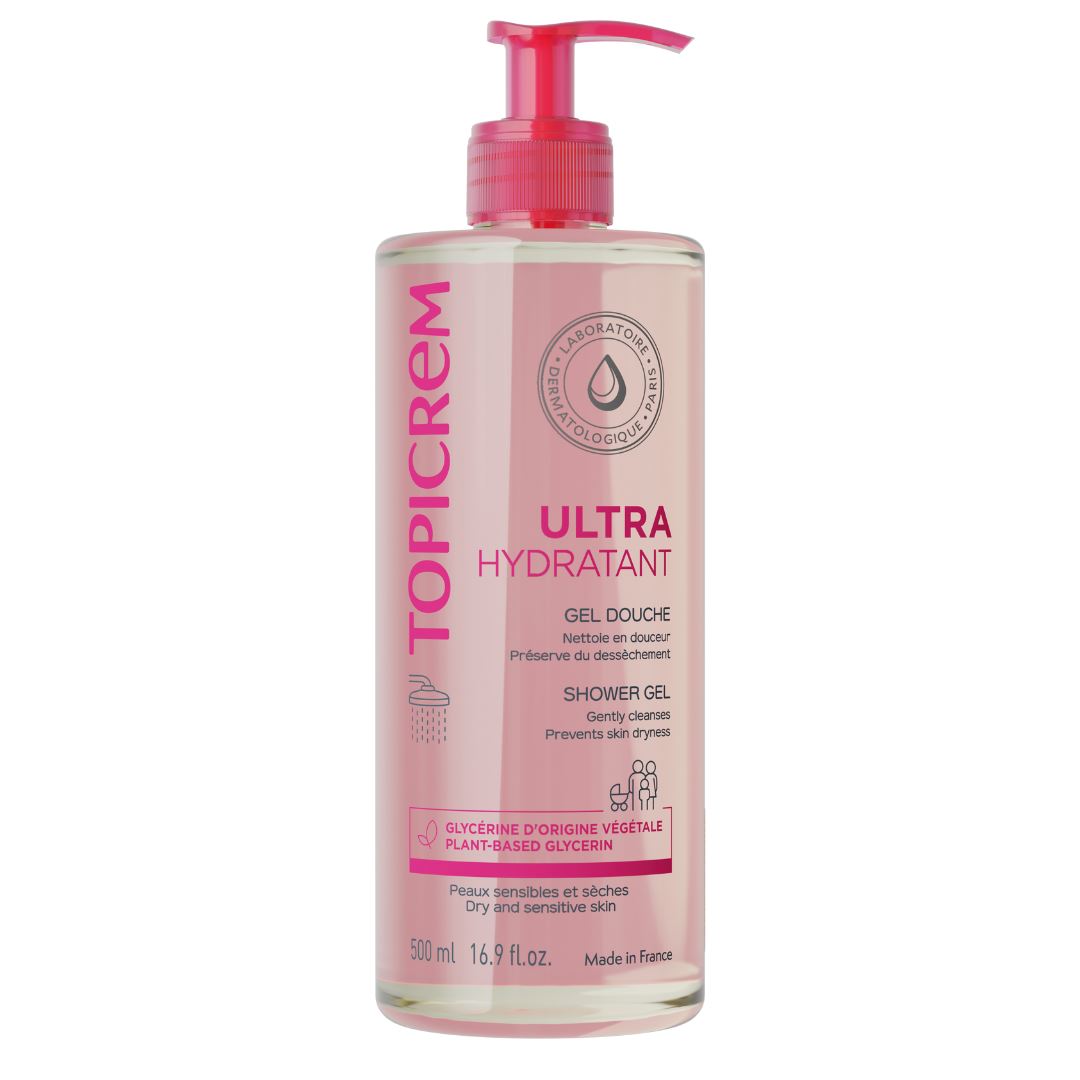 Gel douche hydratant gamme ULTRA-HYDRATANT – Topicrem