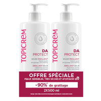 Lot x2 baume émollient 500ml