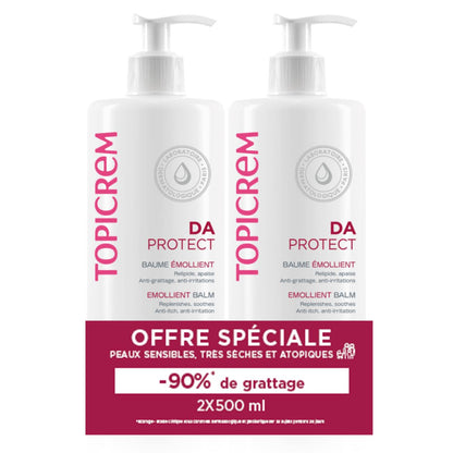 Lot x2 baume émollient 500ml - DA PROTECT