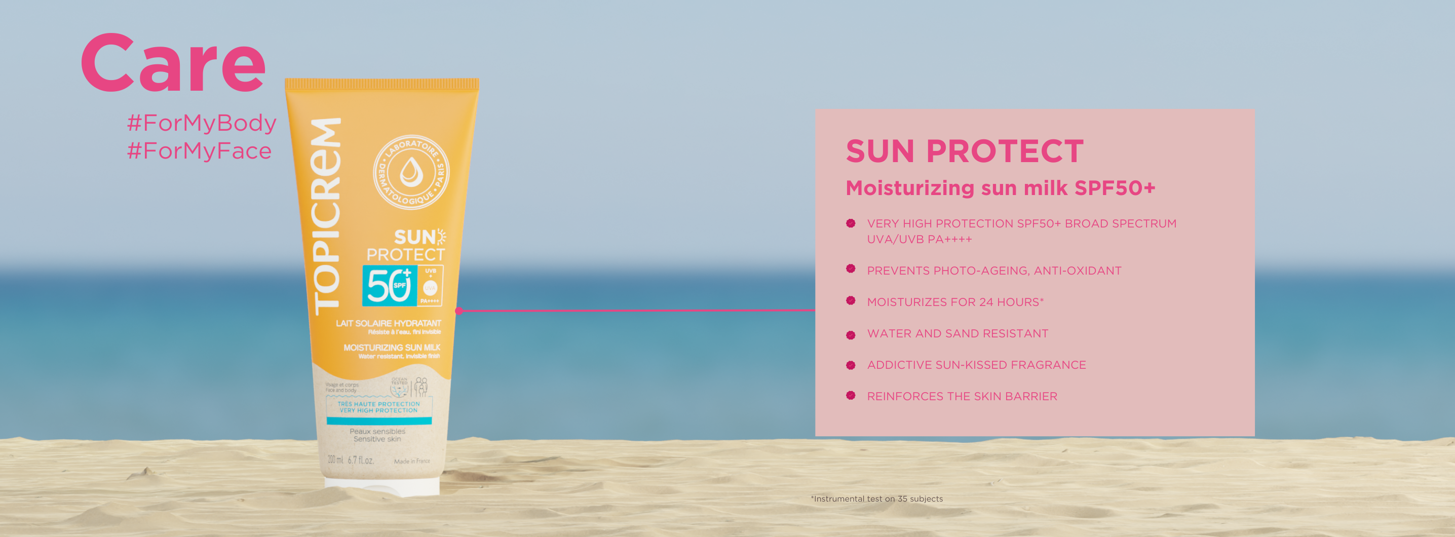 MOISTURIZING SUN MILK SPF50+