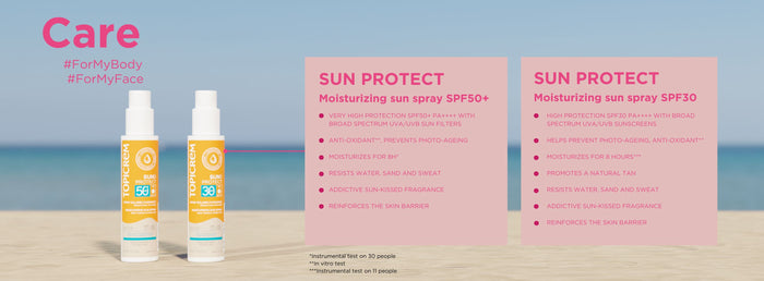 Moisturizing sun spray SPF30