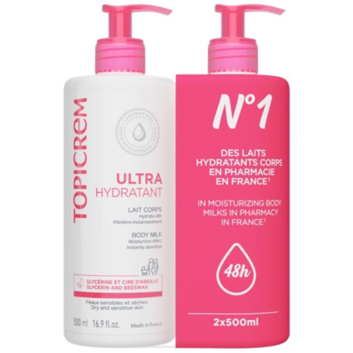 Produit hydratant corps ULTRA-HYDRATANT – Topicrem