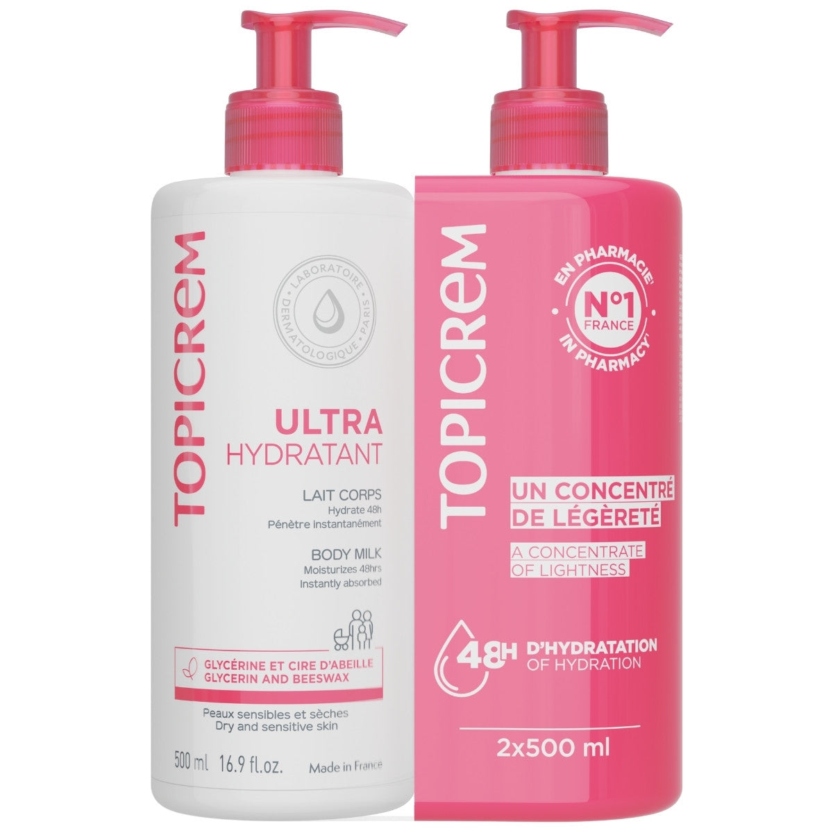 Gamme Ultra-Hydratante Topicrem – Peaux sèches sensibles