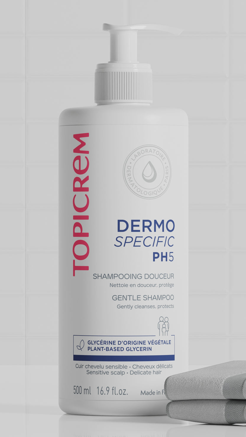 DERMO SPECIFIC PH5 Gentle Shampoo for sensitive scalp – Topicrem